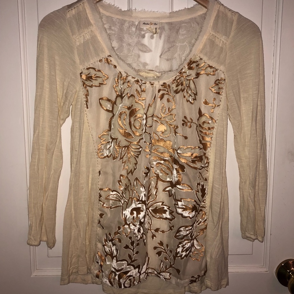 EUC Meadow Rue Anthropologie Top